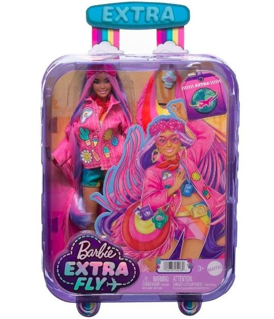Lalka BARBIE Extra Fly Hippie (HPB15)