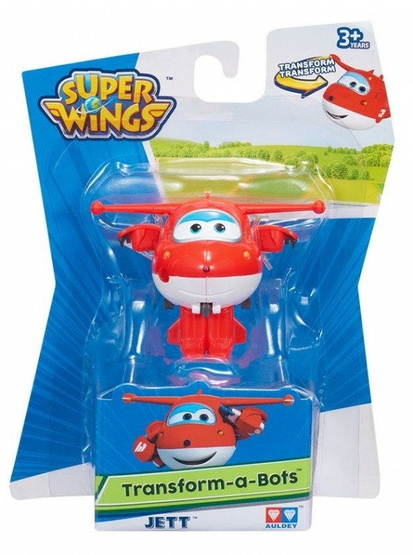 SUPER WINGS Figurka transformująca, Jett (AUL-710000-4)