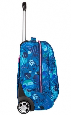 Coolpack, Plecak młodzieżowy na kółkach Compact Disney Blue - Stitch (F086780)