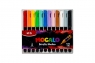 Marker akrylowy Mocalo pędzelkowy, 12 kolorów