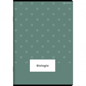 Zeszyt Top 2000 A5/60k kratka - biologia, 1 szt