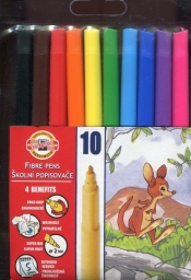 Flamastry zmywalne 10 kolorów (771002/AJ)