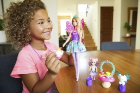 Barbie: Baśniowe Przedszkole - Podwieczorek z wróżką (GJK49/GJK50)