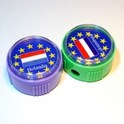 Temperówka Temper KOPUŁKA Flagi UE - mix (318)