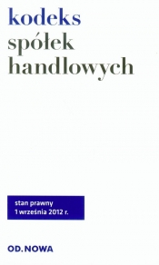 Kodeks spółek handlowych - <br />