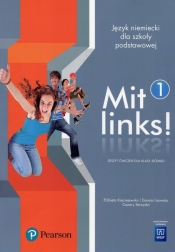 Mit links. Język niemiecki. Zeszyt ćwiczeń. Część 1. Szkoła podstawowa (Uszkodzona okładka) - Elżbieta Kręciejewska, Danuta Lisowska, Cezary Serzysko