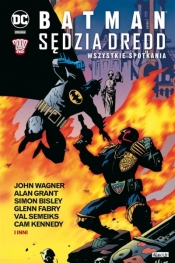 Batman/Sędzia Dredd (Uszkodzona okładka) - Glenn Fabry, Simon Bisley, John Wagner, Cam Kennedy, Val Semeiks, Alan Grant