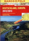 Deutschland, Europa 2012/2013. Atlas samochodowy Marco Polo w skali 1:300 000