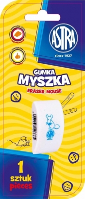 Gumka myszka 1szt ASTRA