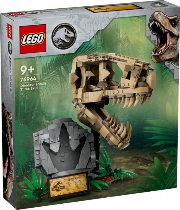 Klocki Jurassic World 76964 Szkielety dinozaurów - czaszka tyranozaura (76964)