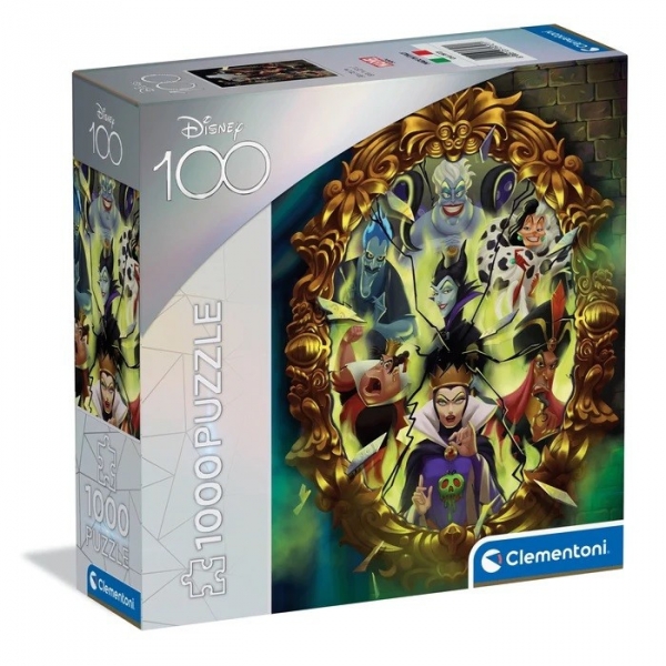 Puzzle 1000 elementów Disney 100 Villains (39718)