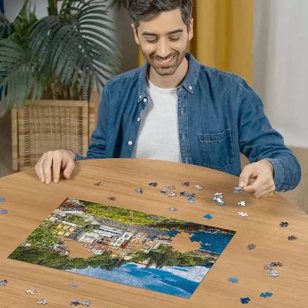 Ravensburger, Puzzle 500: Jezioro Como, Włochy (12000201)
