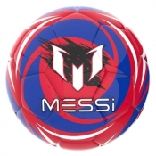 Piłka futbolowa czerwono - granatowa Messi
