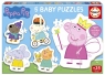  Puzzle 3-5 Świnka Peppa