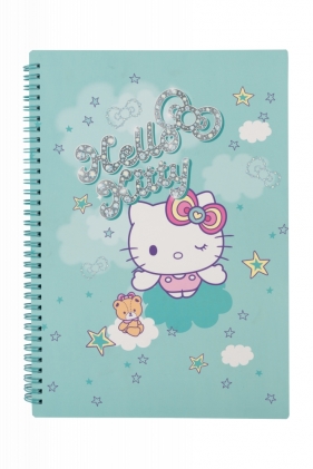 Coolpack, Kołobrulion A4/100k Hello Kitty - Pink 1 (13181PTR)