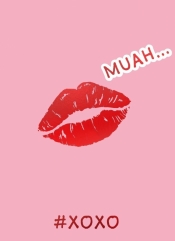 Karnet B6 Walentynki - Usta