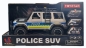 Samochód terenowy Policja św./dź. w pudełku