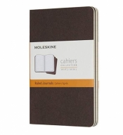 Zestaw 3 zeszytów Cahier Journals 9x14 linia kaw