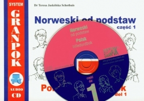Norweski od podstaw część 1 z płytą CD - Teresa Jaskólska-Schothuis