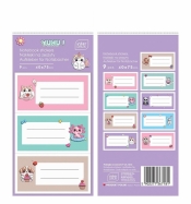 Naklejki na zeszyty Girls 9szt