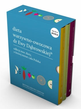 Pakiet: Dieta warzywno-owocowa dr Ewy Dąbrowskiej - Beata Anna Dąbrowska, Borkowska Paulina