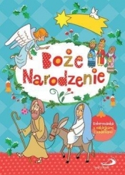 Boże Narodzenie. Kolorowanka z naklejkami... - Opracowanie zbiorowe