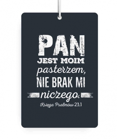 Zawieszka zapachowa - Pan jest moim pasterzem