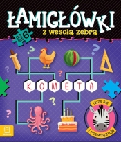 Łamigłówki z wesołą zebrą. Uczę się i rozwiązuję od 6 lat - Beata Karlik