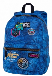 Coolpack - Cross - Plecak młodzieżowy - Blue (Badges G) (B26156)