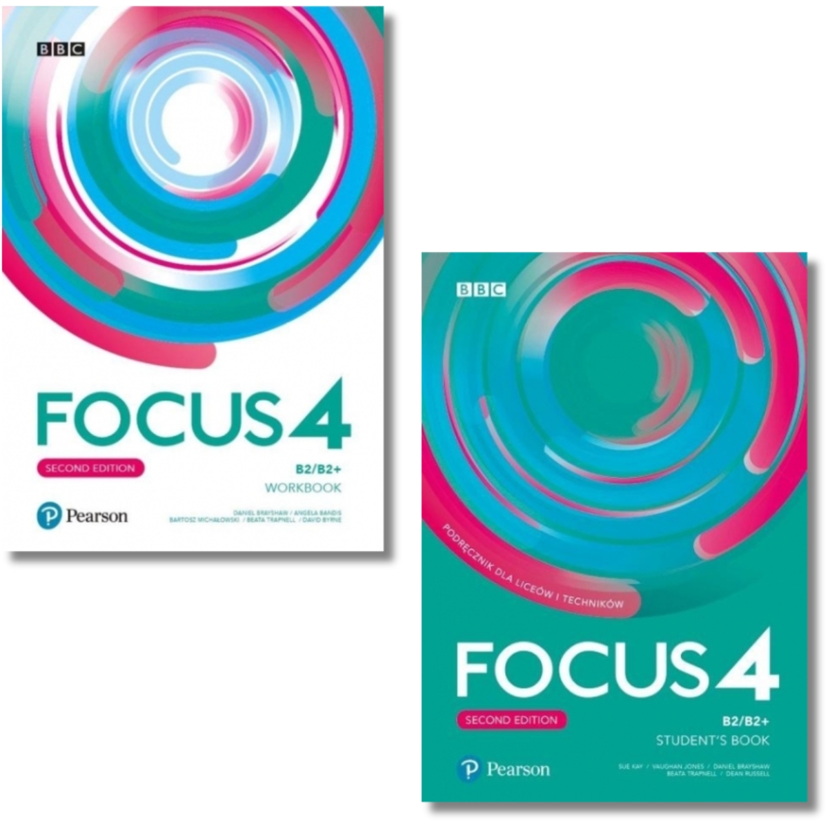 Pakiet podręczników: Focus Second Edition 4. Student’s Book + Workbook. Poziom B2/B2+. Liceum i technikum. Język angielski.