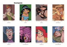 Art therapy. Kolorowanka antystresowa. Disney. Klasyka. Portrety. Zagadkowe rysunki - Charlotte Mendes, Nathalie Lavaud
