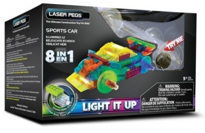 Klocki laser pegs 8 w 1 Sports car