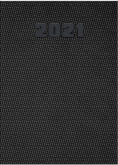 Kalendarz 2021 książkowy A5 Manager DTP czarny