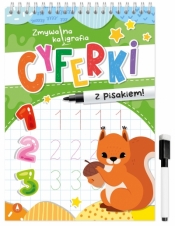 Cyferki. Zmywalna kaligrafia - Monika Ślizowska