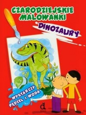 Czarodziejskie malowanki Dinozaury