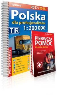 Atlas sam. Polska dla prof.+ Pierwsza pomoc w.2016