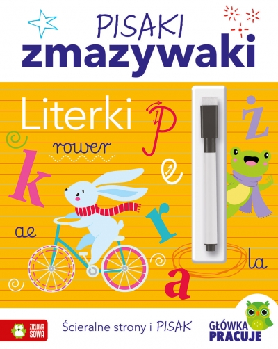 Pisaki zmazywaki. Literki