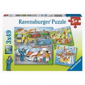 Puzzle Misja ratunkowa 3x49 (093182)