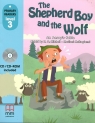 The Shepherd Boy and the Wolf Książka z płytą CD Aesop
