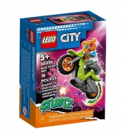 LEGO City: Motocykl kaskaderski z niedźwiedziem (60356)