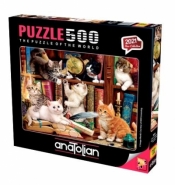 Puzzle 500 Małe kotki