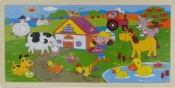 Układanka Puzzle Farma 45x22x0,5cm