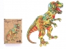  Puzzle drewniane eko 129 Tyranozaur rex A3