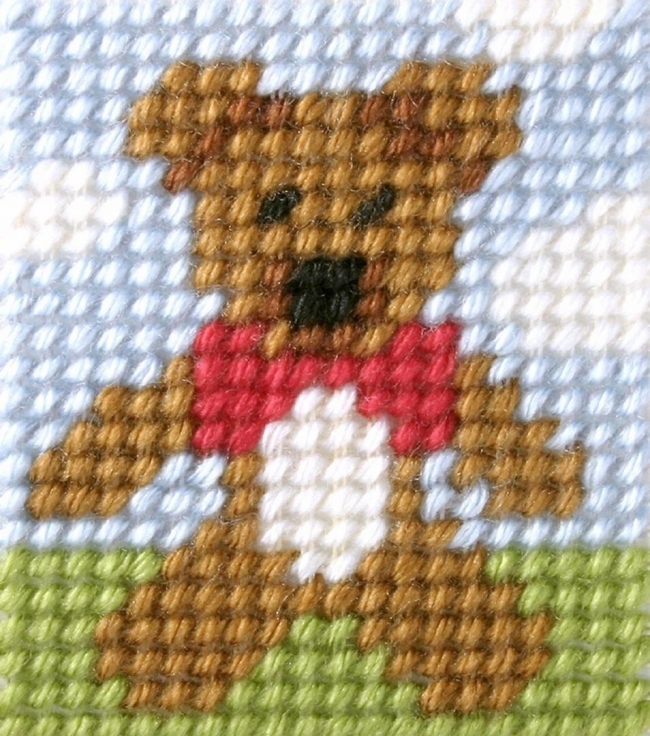 Haft. Moje pierwsze wyszywanie - Miś