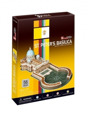 Puzzle 3D: Bazylika Św. Piotra w Rzymie (306-20718)