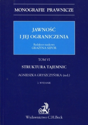 Jawnośc i jej ograniczenia Tom 6
