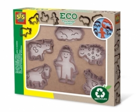 ECO play dough cutters