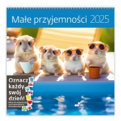 Kalendarz 2025 30x30 Małe przyjemności