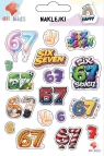 Naklejki dla dzieci six seven 67