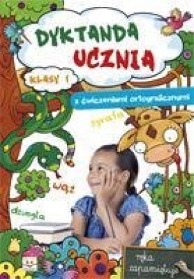 Dyktanda ucznia z ćwiczeniami ortograficznymi klasa 1 - Michalec Bogusław
